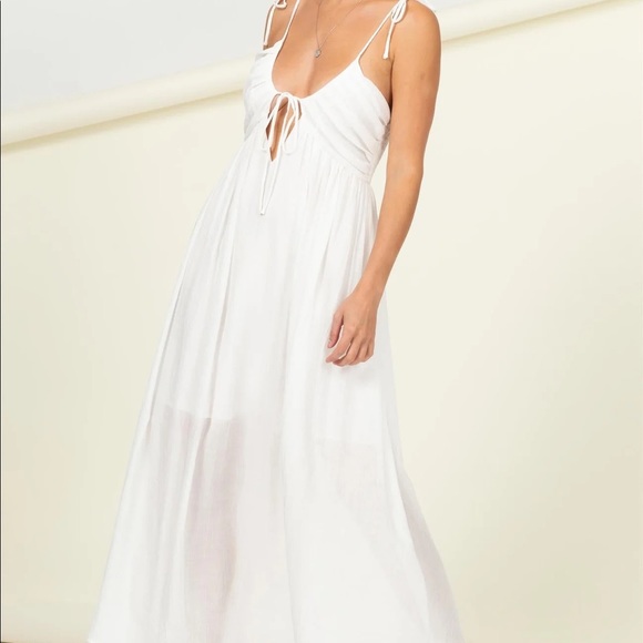 HYFVE NWT Drawstring Maxi Dress - Picture 2 of 6